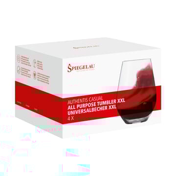 Authentis Casual tumbler XL 63 cl 4-pak - Klar - Spiegelau