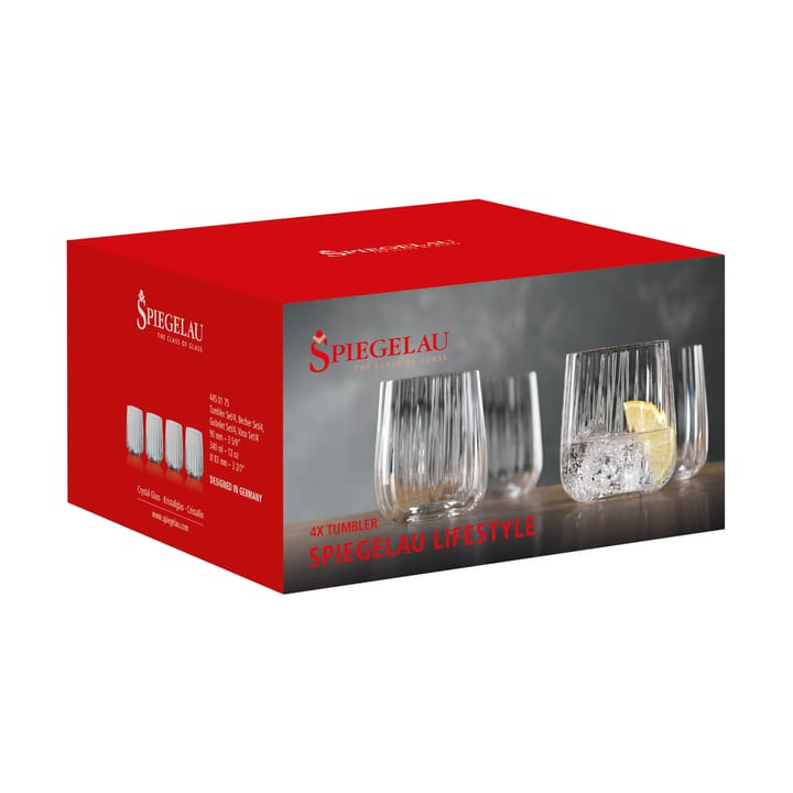LifeStyle tumbler 4-pak, 34 cl Spiegelau