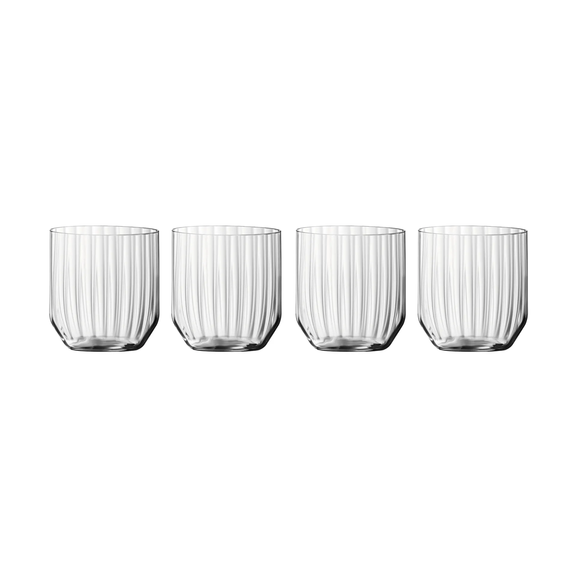 Linear whiskey tumbler 34,5 cl glas 4-pak, Klar Spiegelau