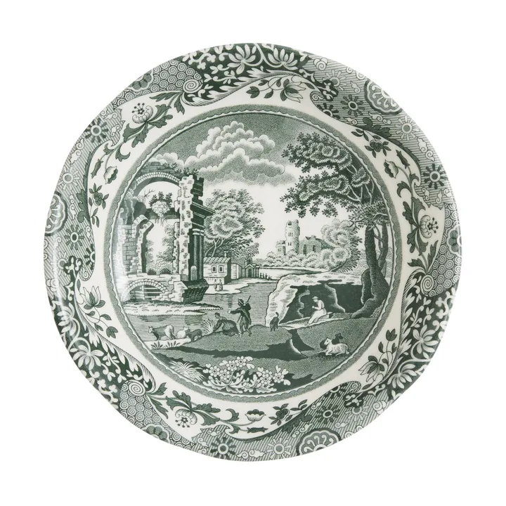 Heritage Green Italian skål - Grøn, Ø15 cm - Spode