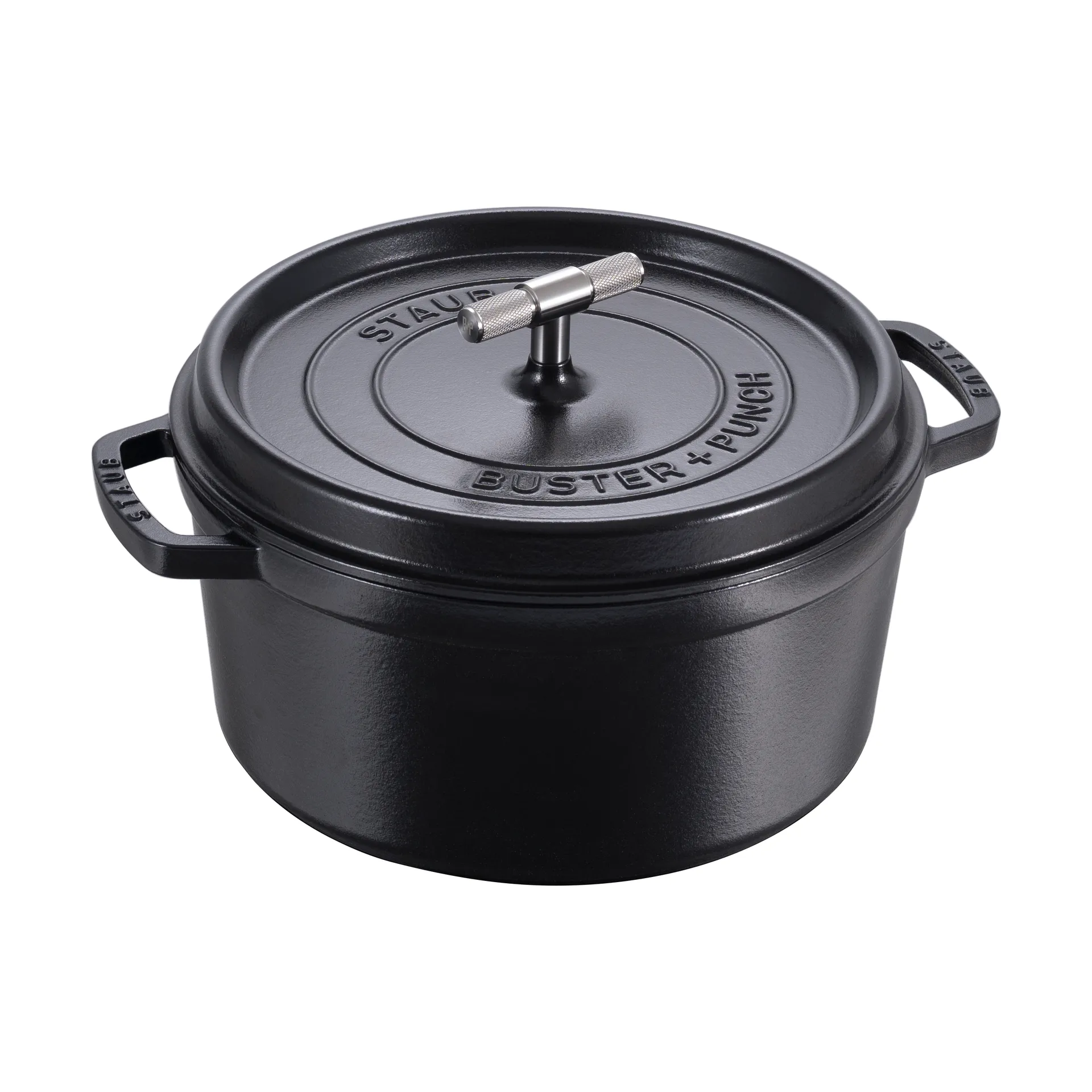 Buster & Punch gryde støbejern rustfrit stål, 6,75 L STAUB
