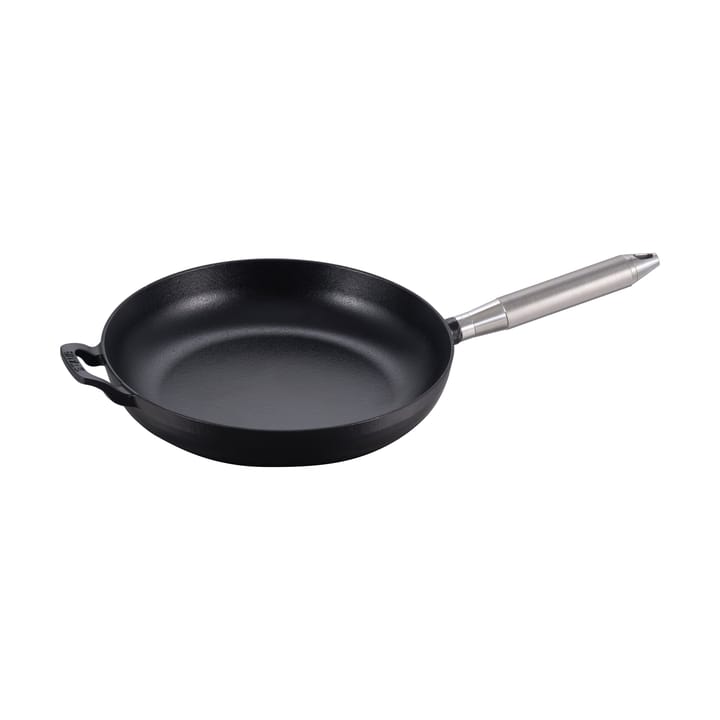 Buster & Punch stegepande støbejern sort Ø28 cm - Stålhåndtag - STAUB