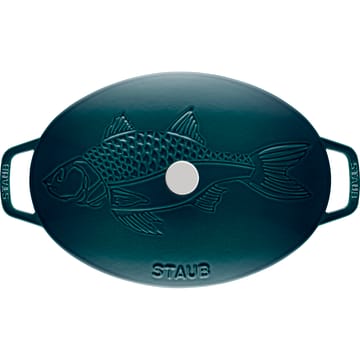 La Mer oval gryde, tre lag emalje - 32 cm - STAUB