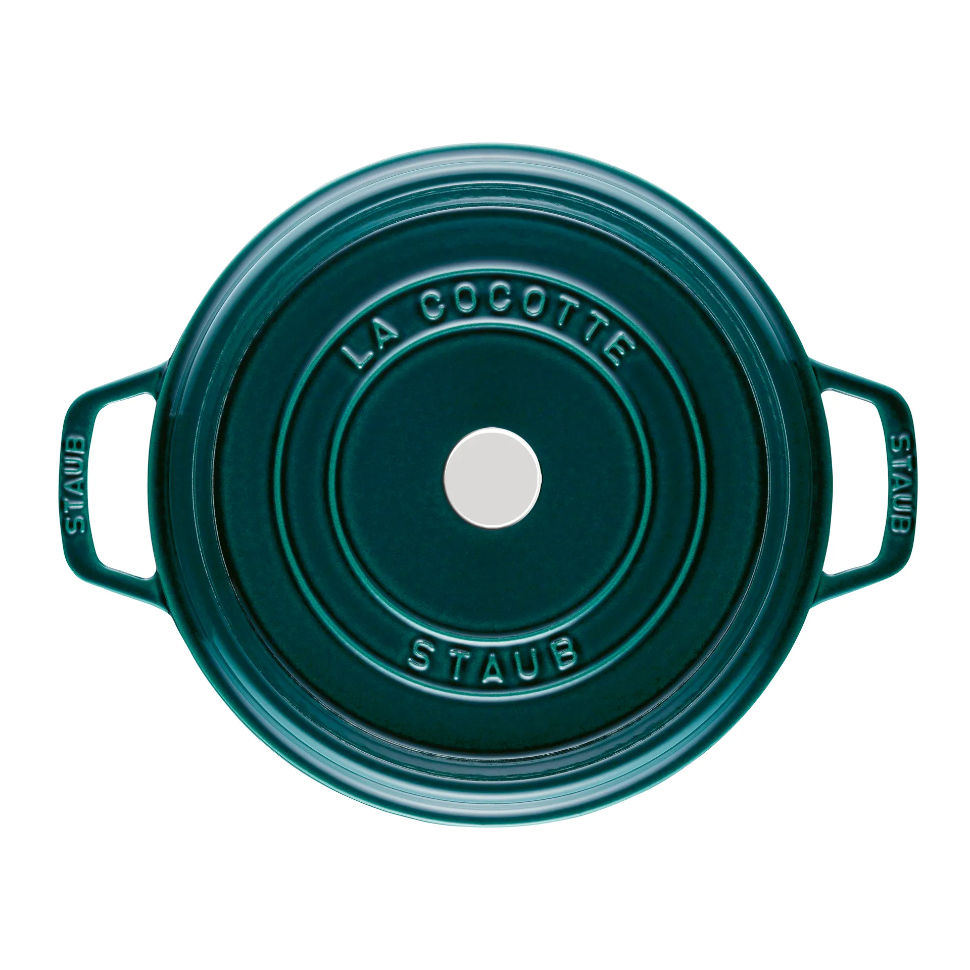 La Mer rund gryde, tre lag emalje, 5,2 l STAUB