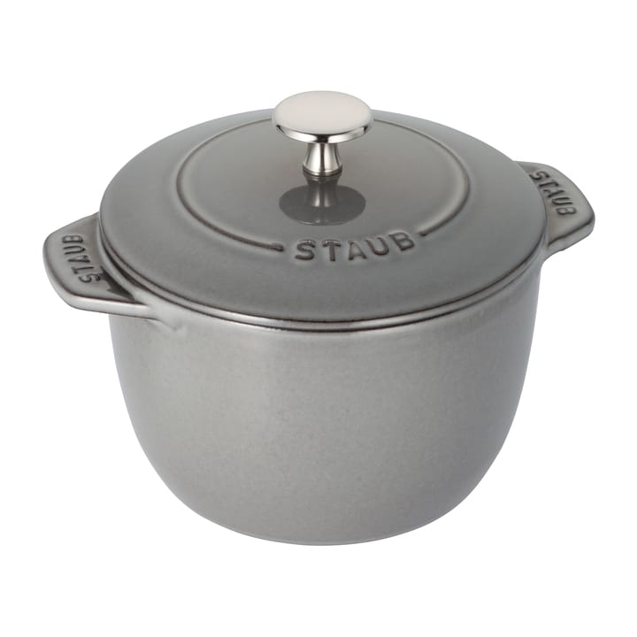 Rice cocotte støbejernsgyde 1,6 L, Grå STAUB