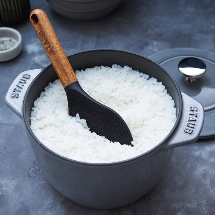 Rice cocotte støbejernsgyde 1,6 L, Grå STAUB