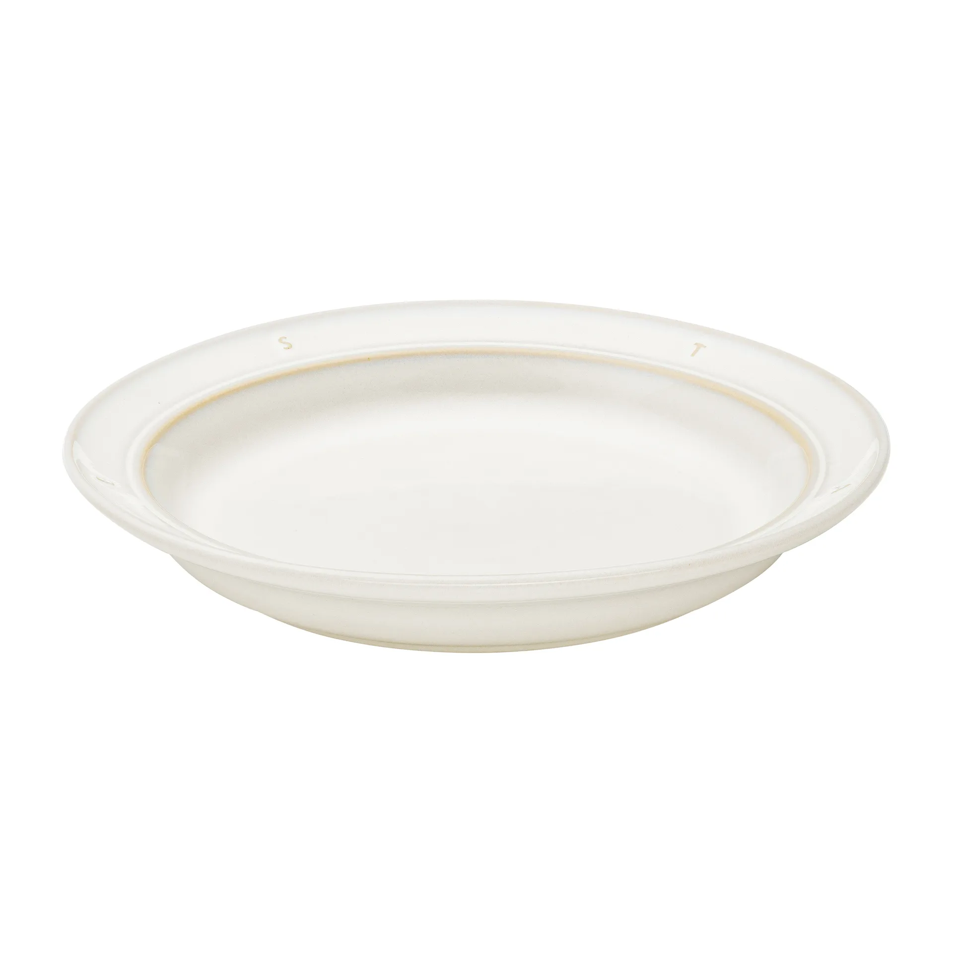 Staub Boussole tallerken dyb Ø24 cm, Offwhite  STAUB