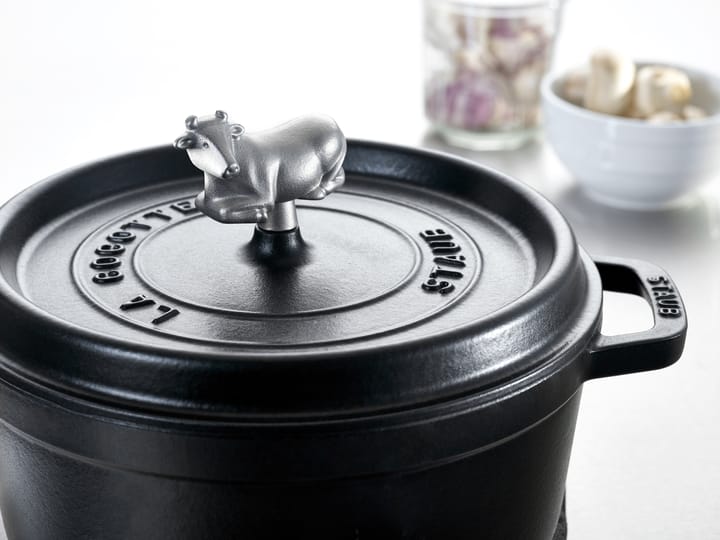 Staub håndtag i metal, Ko STAUB