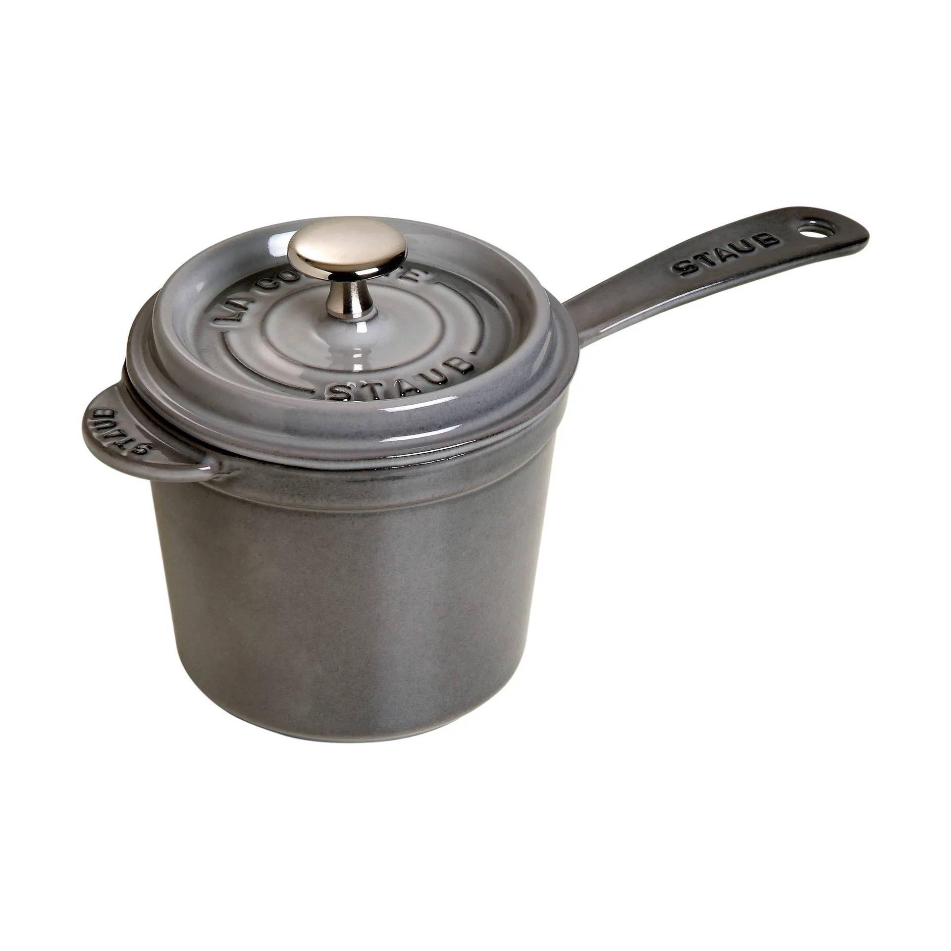 Staub La Cocotte kasserolle høj grafitgrå, 1,2 L STAUB
