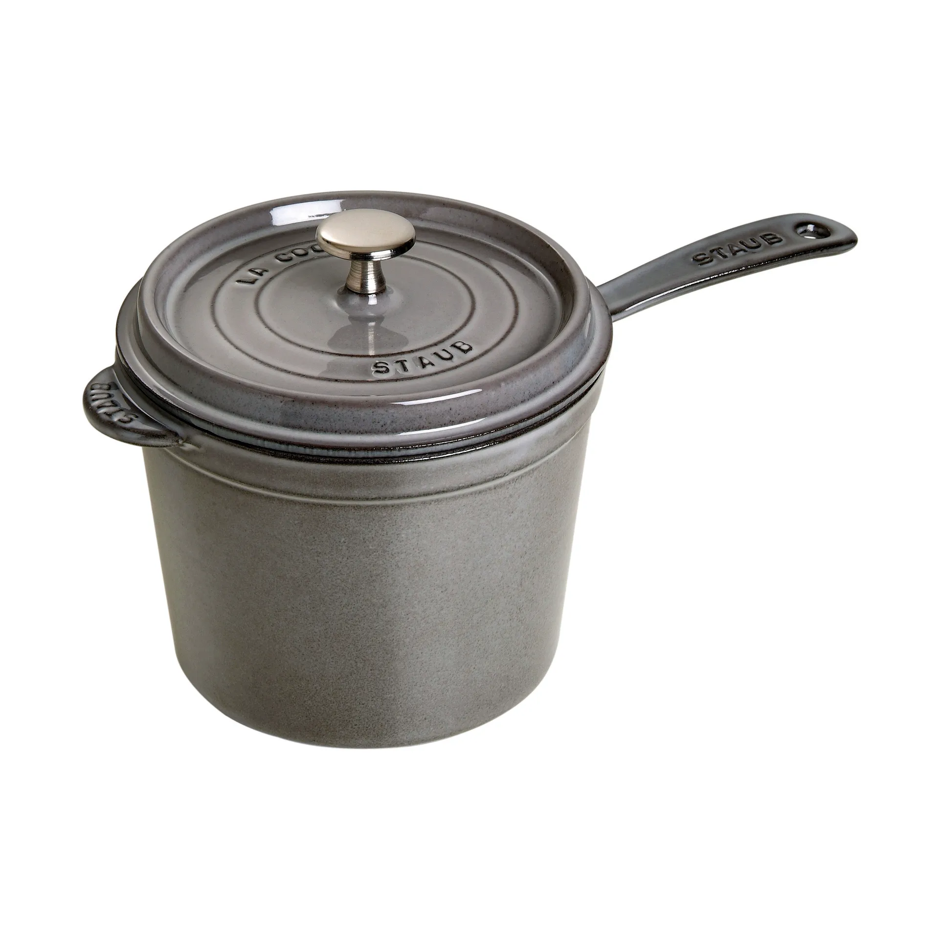 Staub La Cocotte kasserolle høj grafitgrå, 2,8 L STAUB