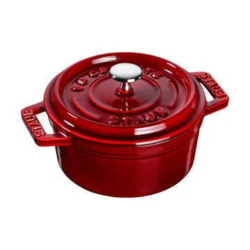 Staub La Cocotte rund gryde støbejern 0,25 L - Grenadine rød - STAUB