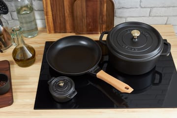 Staub La Cocotte rund gryde støbejern 0,25 L - Sort - STAUB