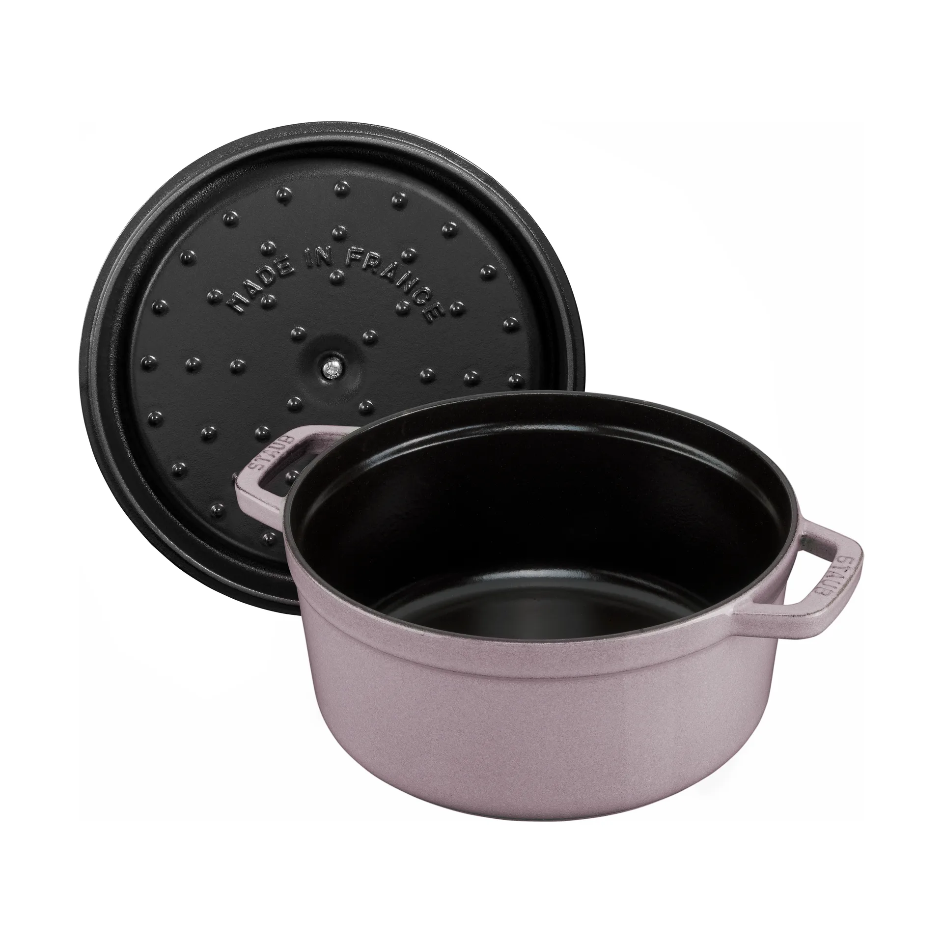 Staub La Cocotte rund gryde støbejern 5,2 L, Cherry Blossom STAUB