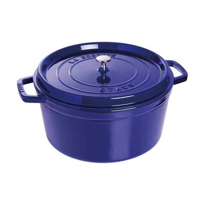 Staub La Cocotte rund gryde støbejern 8,4 L - Mørkeblå - STAUB