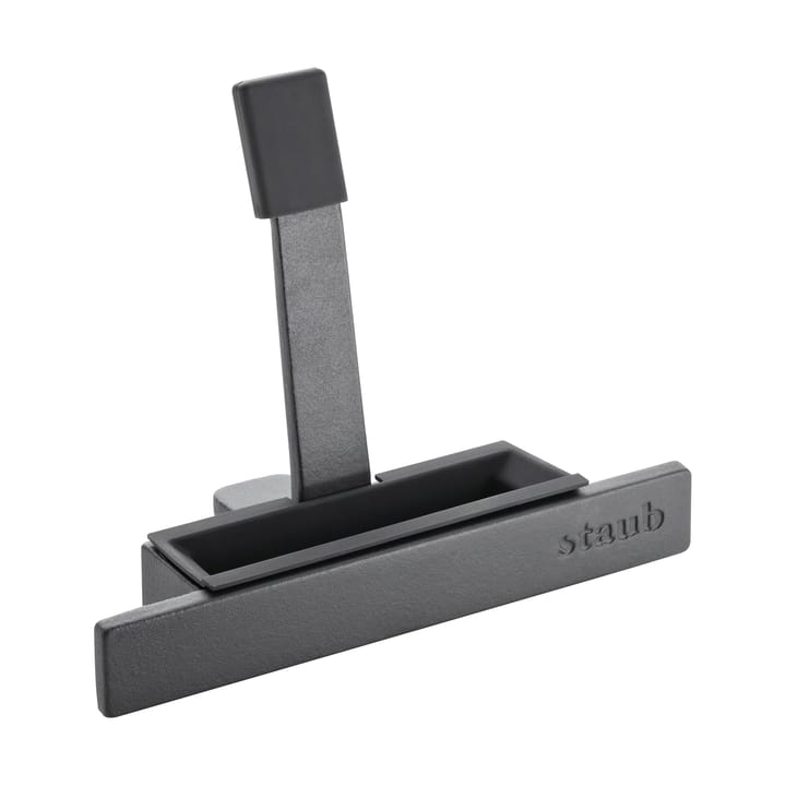 Staub lågholder støbejern-silikon - Sort - STAUB