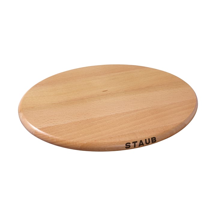 Staub magnetisk bordskåner oval bøg - 29 cm - STAUB
