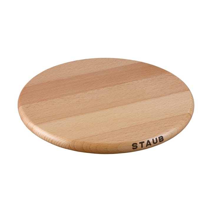Staub magnetisk bordskåner rund bøg - 23 cm - STAUB