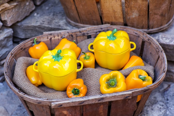 Staub mini gryde paprika 0,47 L, Gul STAUB