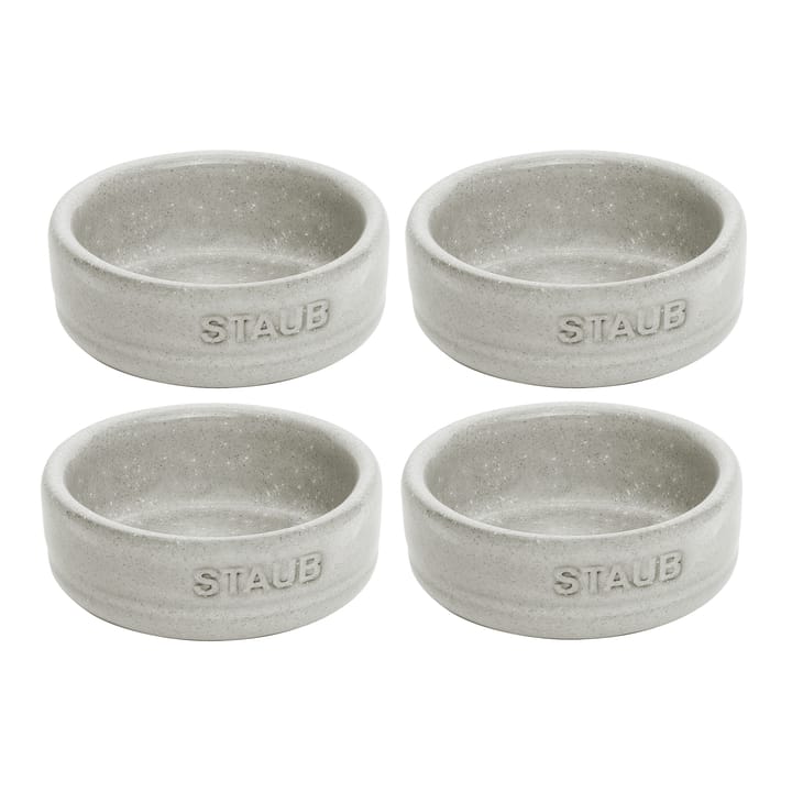 Staub New White Truffle mini skål 4-pak, Ø5 cm STAUB