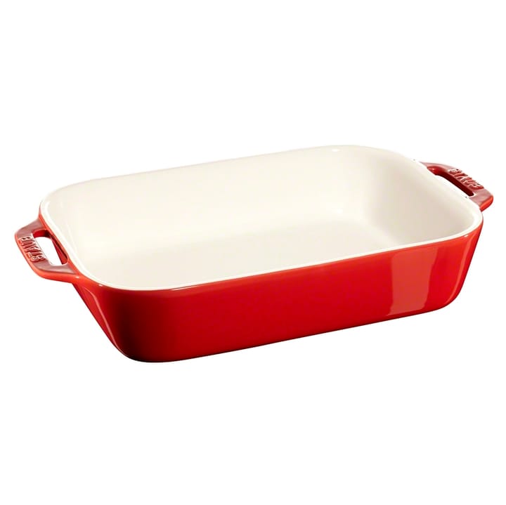 Staub rektangulær ovnform 27 x 20 cm, Rød STAUB