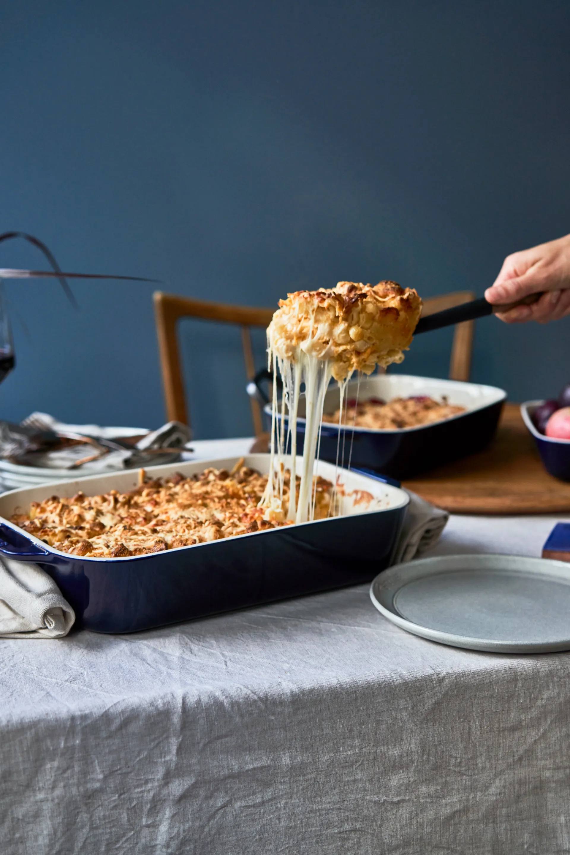 Staub rektangulær ovnform 34 x 24 cm, Blå STAUB