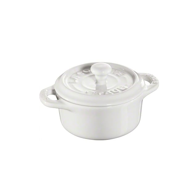 Staub rund minigryde 0,2 l - Hvid - STAUB