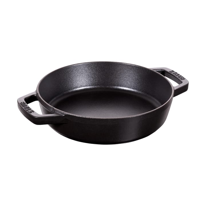 Staub sauterpande støbejern 2 håndtag sort - Ø20 cm - STAUB