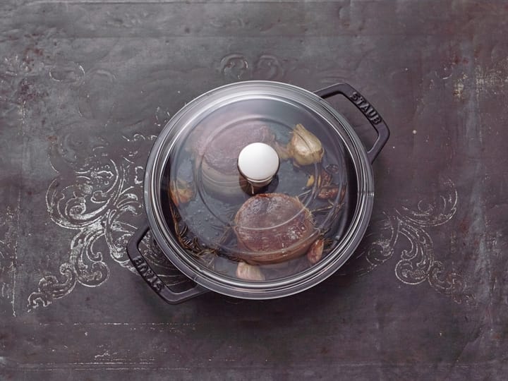 Staub sauterpande støbejern 2 håndtag sort, Ø20 cm STAUB