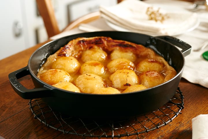 Staub sauterpande støbejern 2 håndtag sort, Ø26 cm STAUB