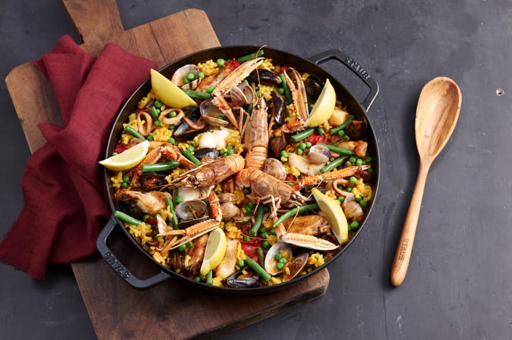 Staub sauterpande støbejern 2 håndtag sort, Ø26 cm STAUB