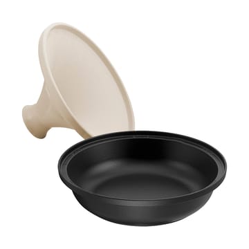 Staub Tagine støbejern sort-beige - 20 cm - STAUB