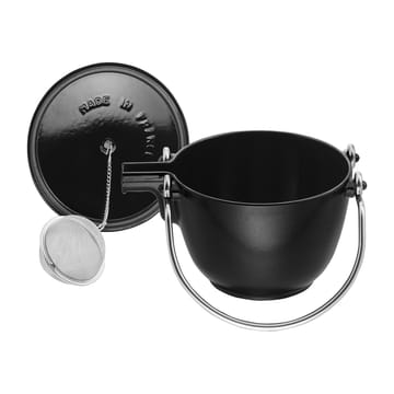 Staub tekande rund 1,15 L - Sort - STAUB