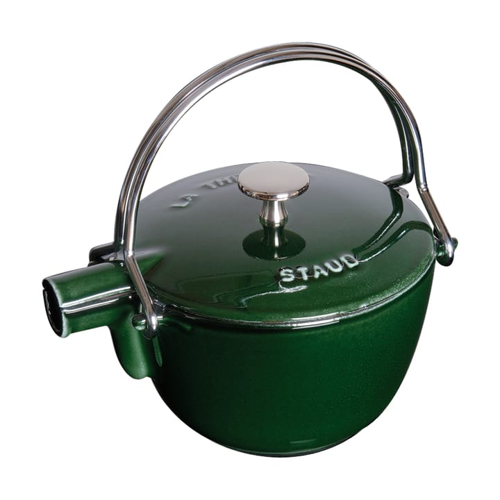 Staub tekande støbejern rund 1,15 L - Basilikum grøn - STAUB