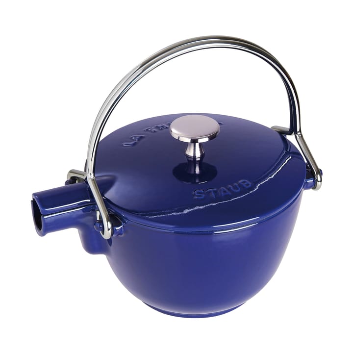 Staub tekande støbejern rund 1,15 L - Mørkeblå - STAUB