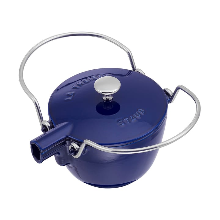 Staub tekande støbejern rund 1,15 L, Mørkeblå STAUB