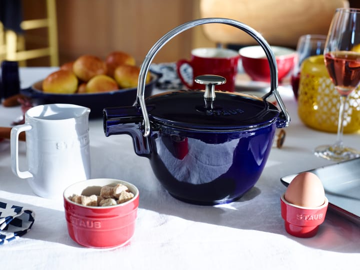 Staub tekande støbejern rund 1,15 L, Mørkeblå STAUB