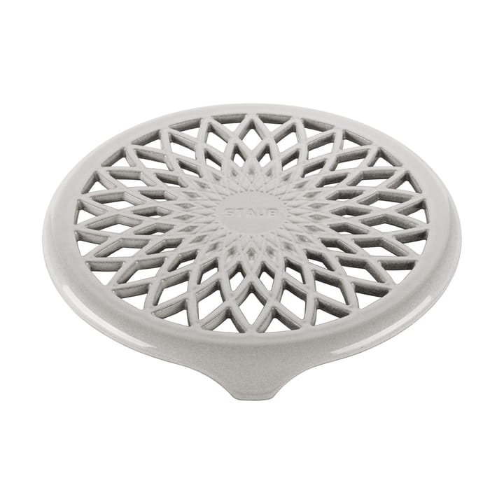 Staub Twister bordskåner 18,5x19 cm - White truffle - STAUB