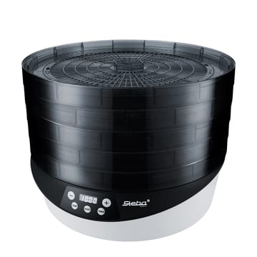 Steba ED8 Dehydrator roterende svamptørrer 5 bakker - Sort-hvid - Steba