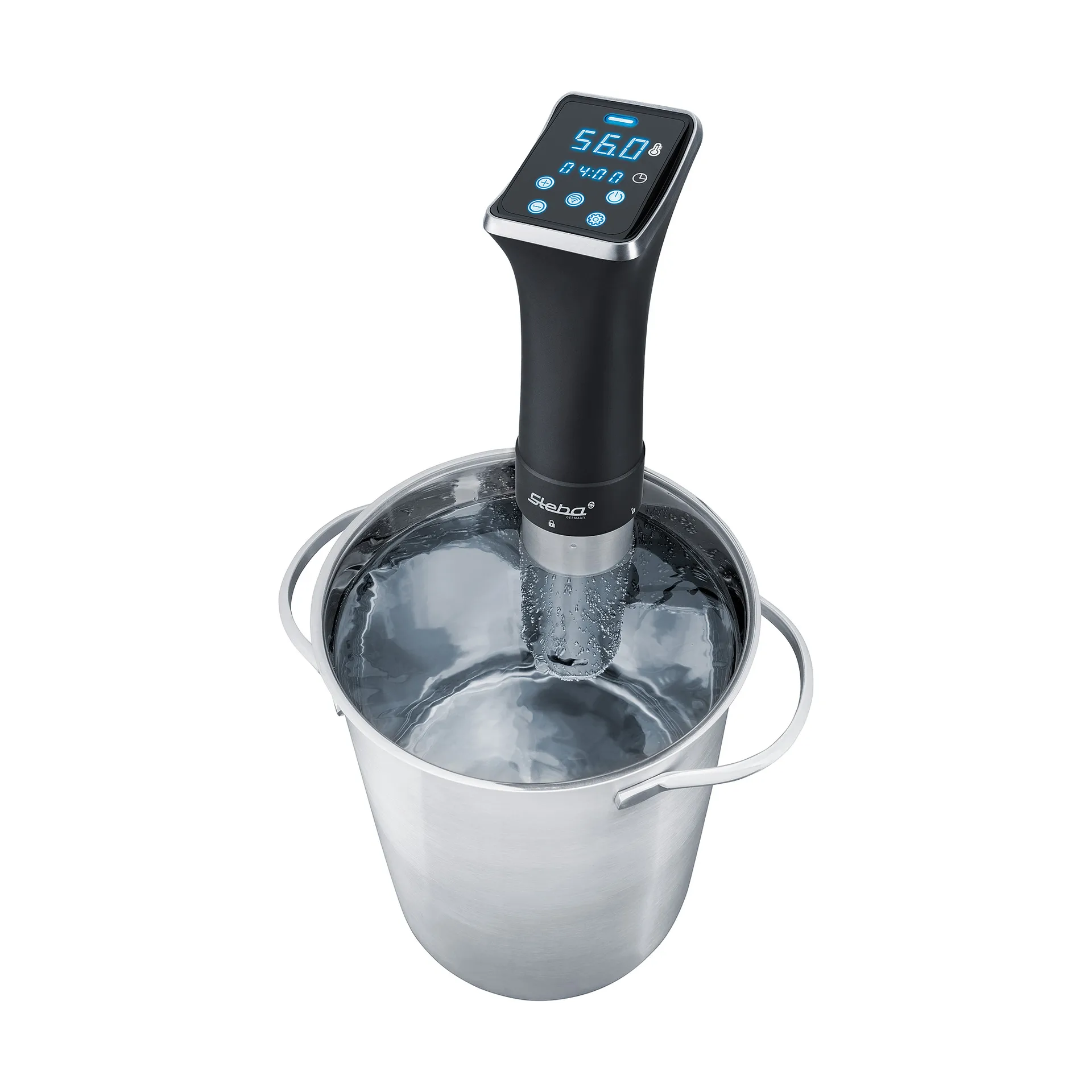 Steba SV80 Sous Vide cirkulator med WiFi, Rustfrit stål Steba