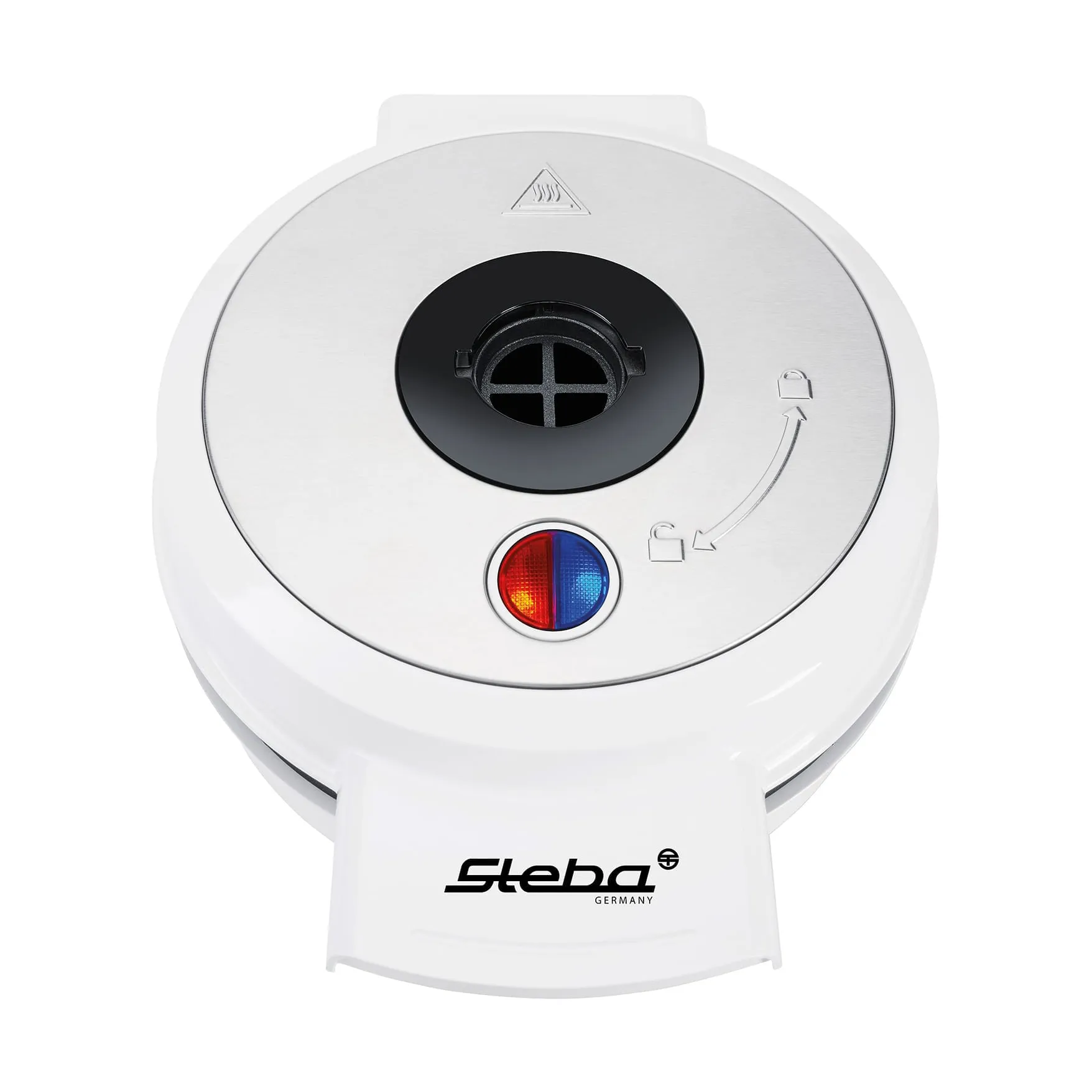 Steba Volcano WE20 belgisk vaffeljern, Hvid Steba