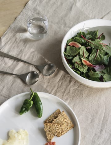 Agnes serveringsfad Ø30 cm - Sand/Hvid - Stelton