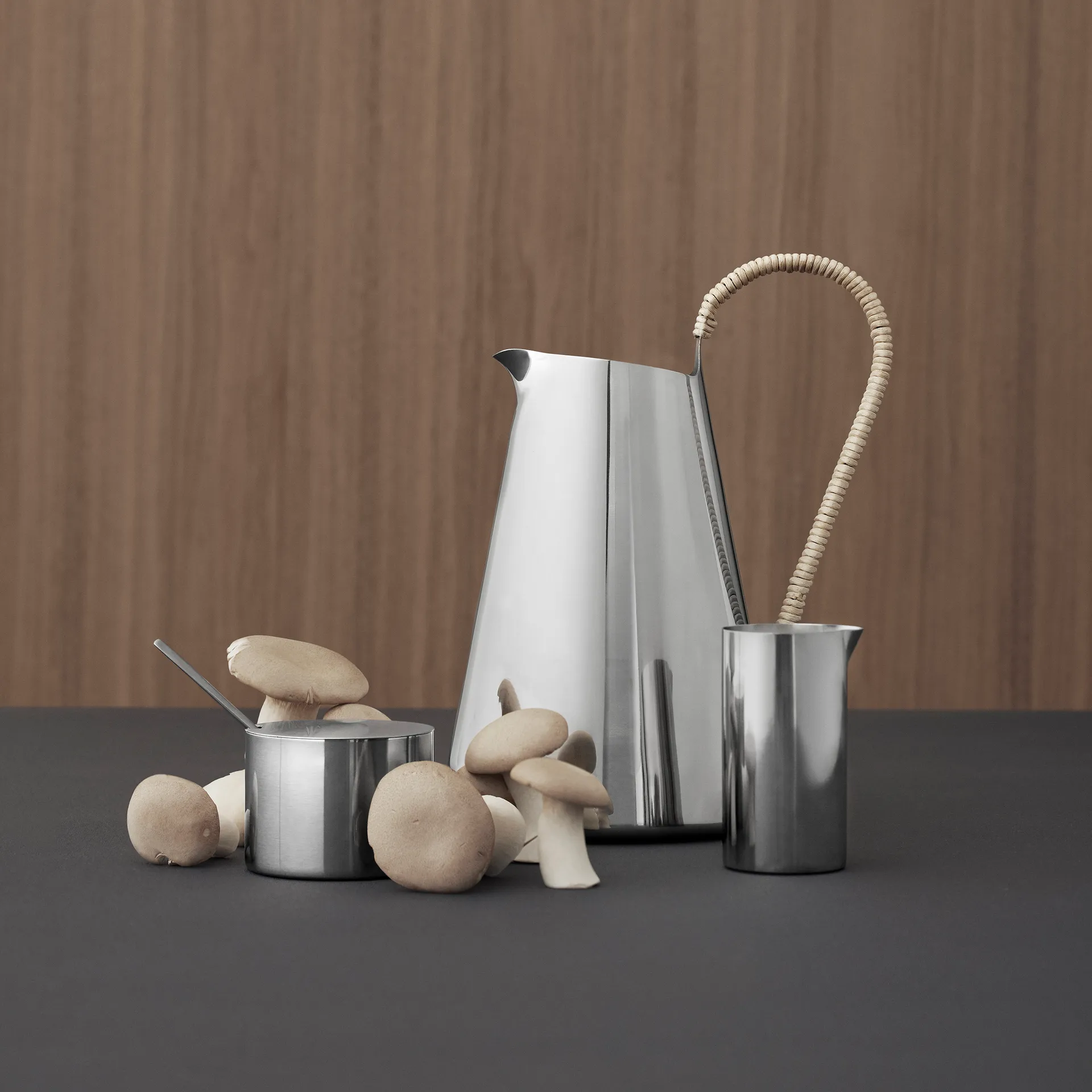 AJ cylinda-line flødekande 15 cl, Rustfri Stelton