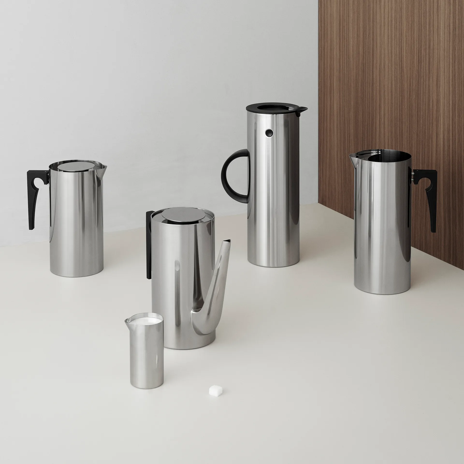 AJ cylinda-line flødekande 15 cl, Rustfri Stelton