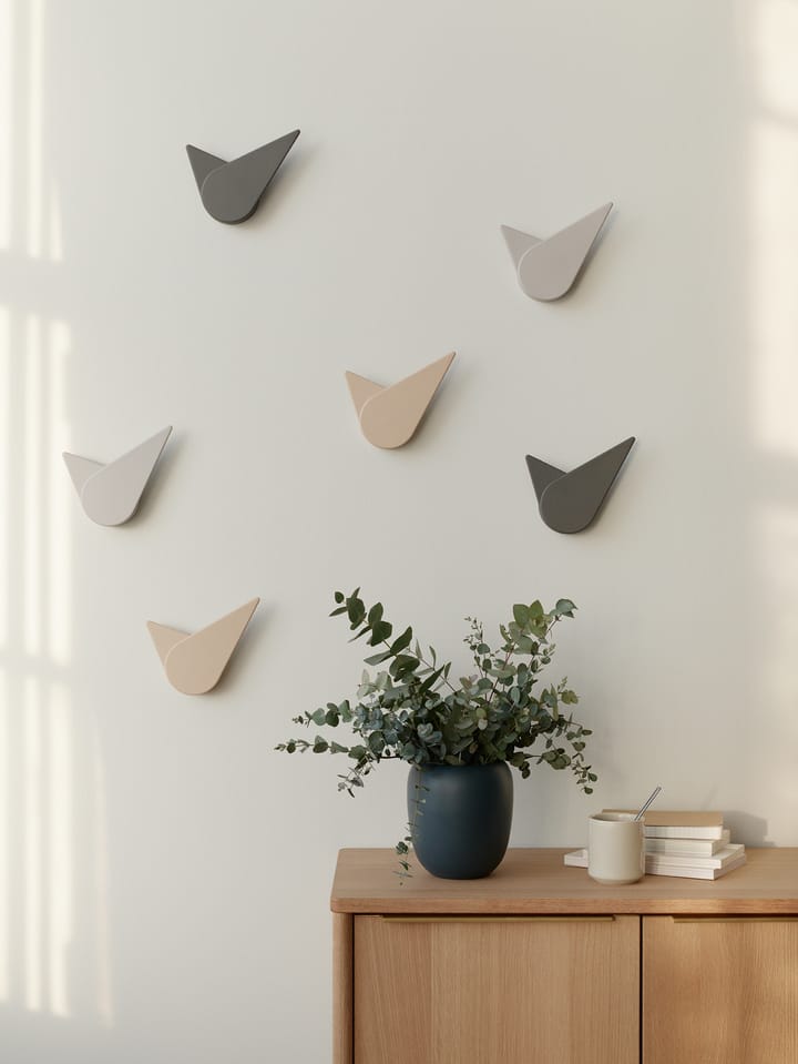 Birdie vægur 19,5 cm, Light grey Stelton
