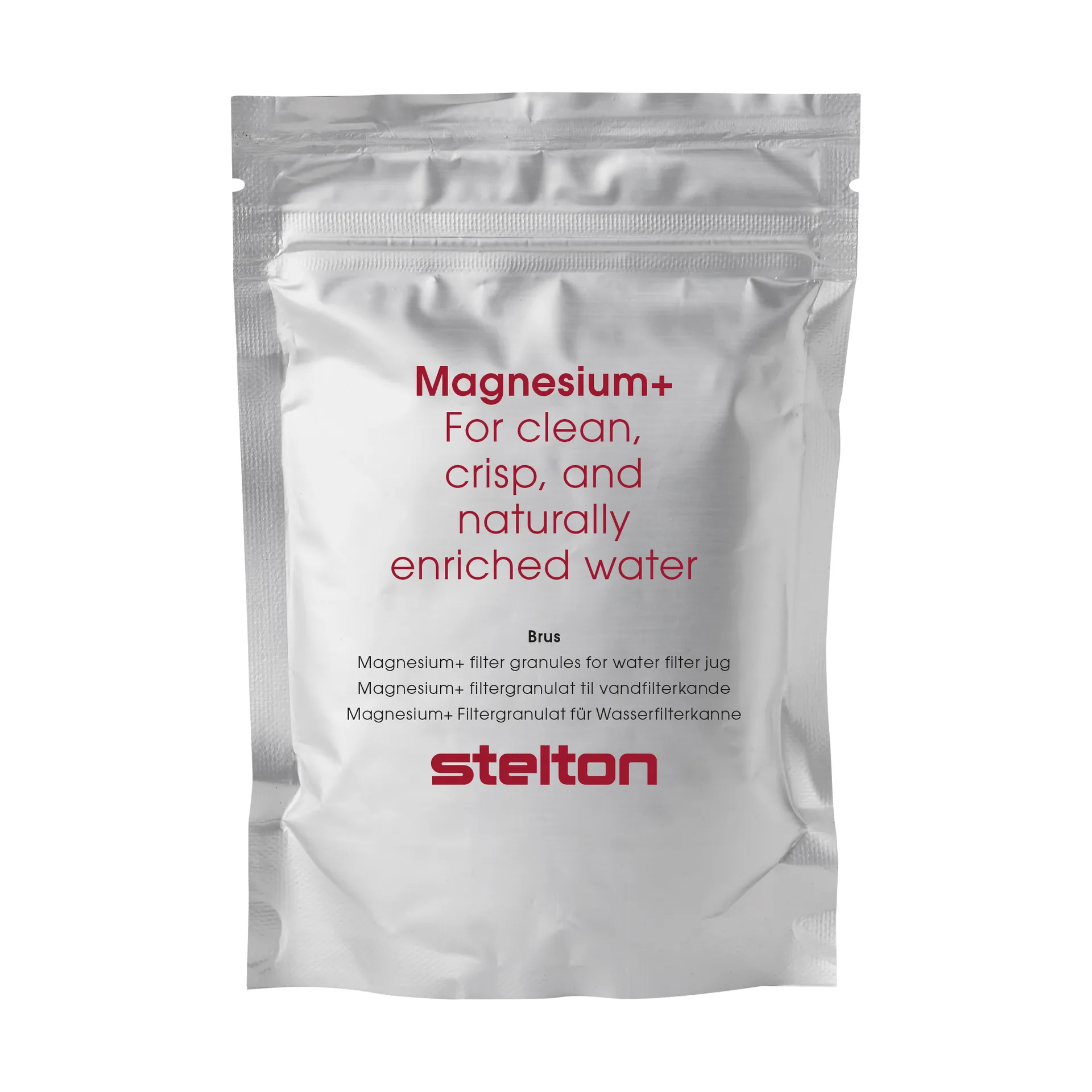 Stelton Brus Magnesium+ filtergranulat til vandfilter Black, white, 3-pak