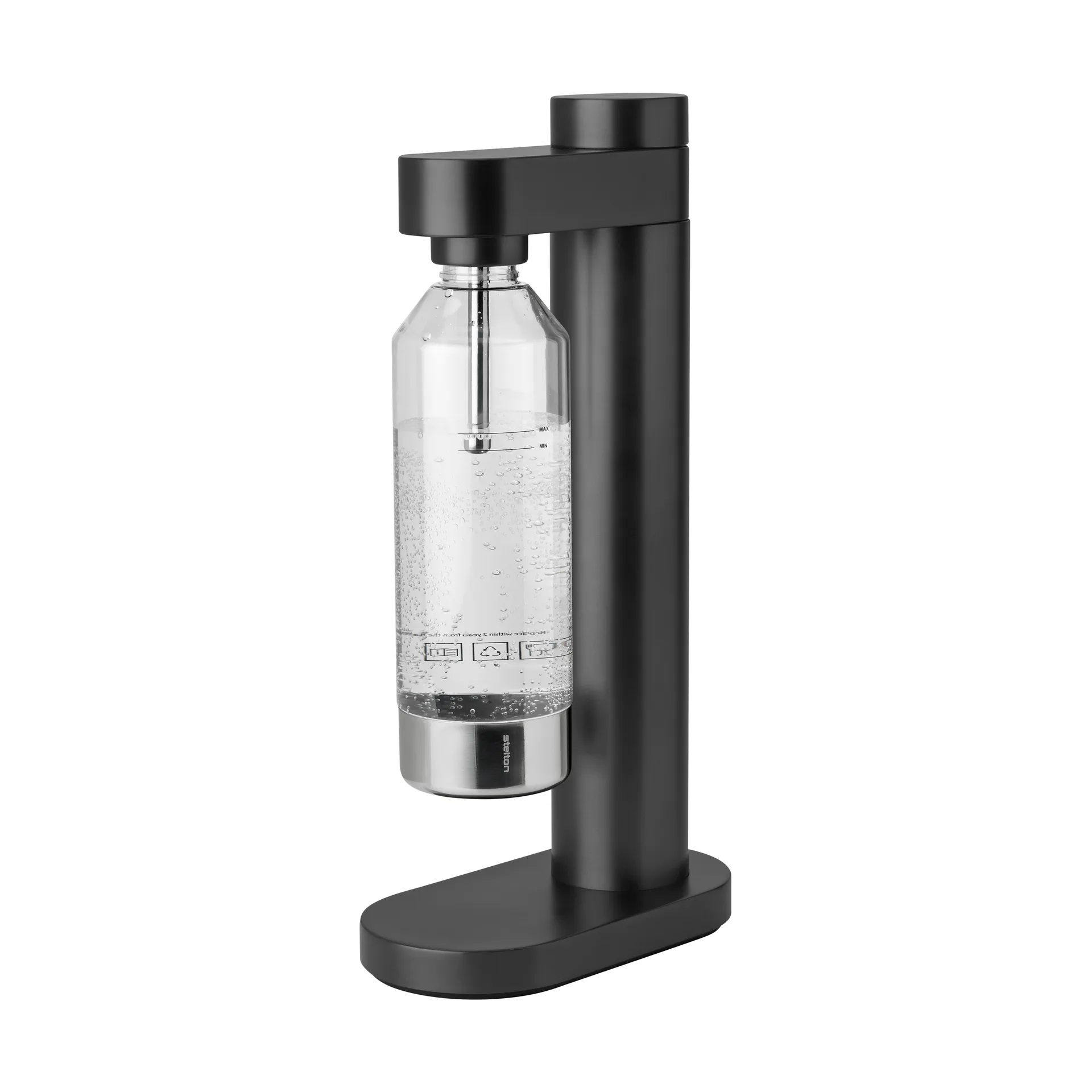 Brus sodavandsmaskine, Black metallic Stelton