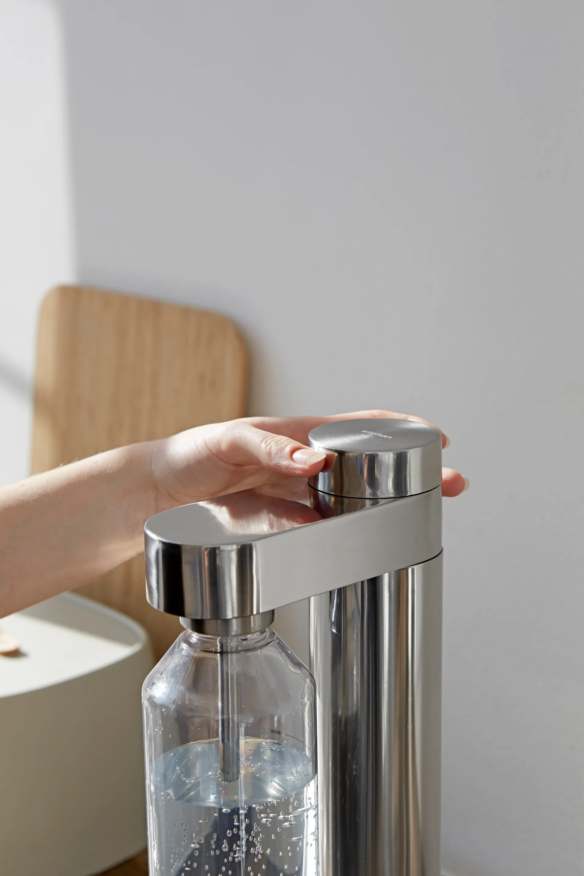 Brus sodavandsmaskine, Steel Stelton