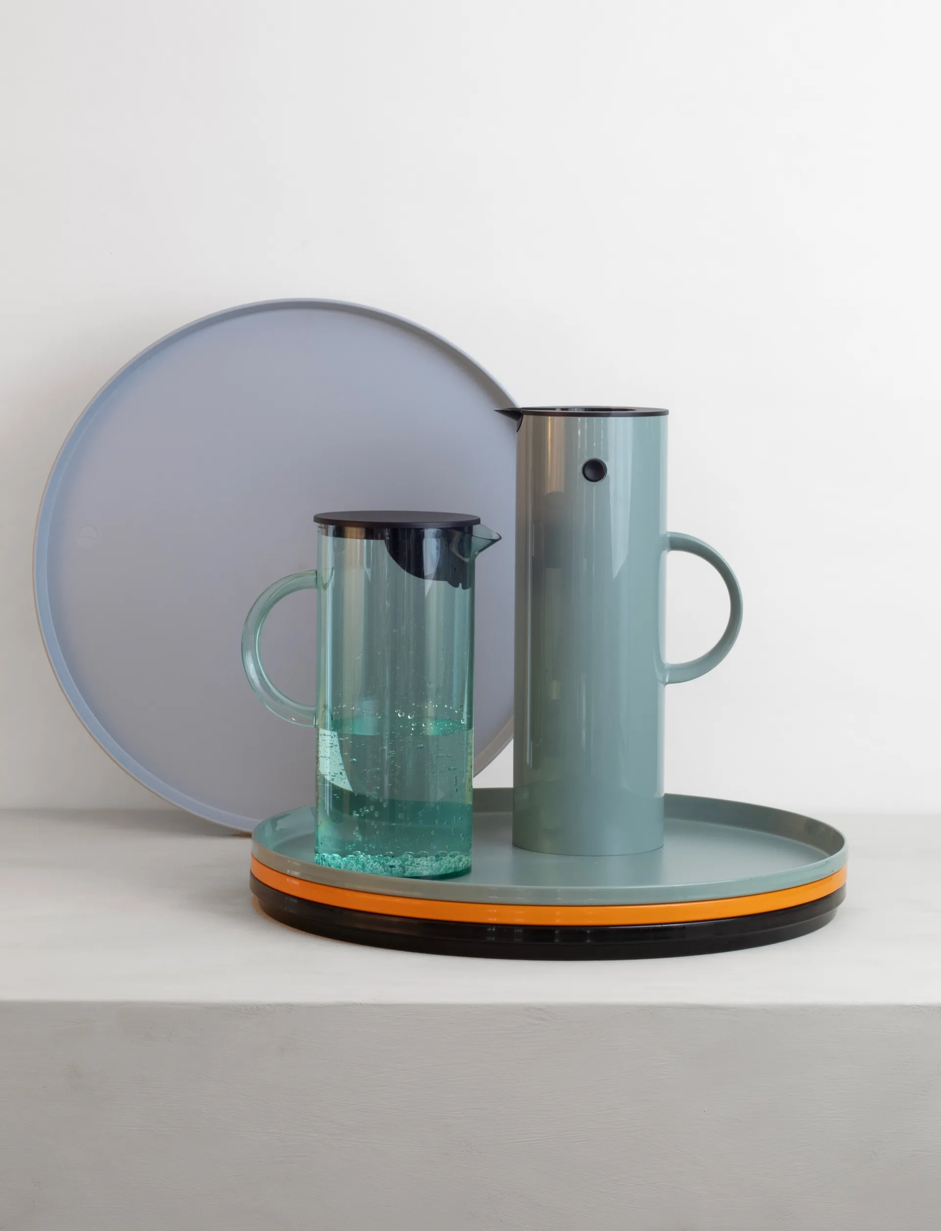 EM77 kande med låg 1,5 L, Dusty green Stelton