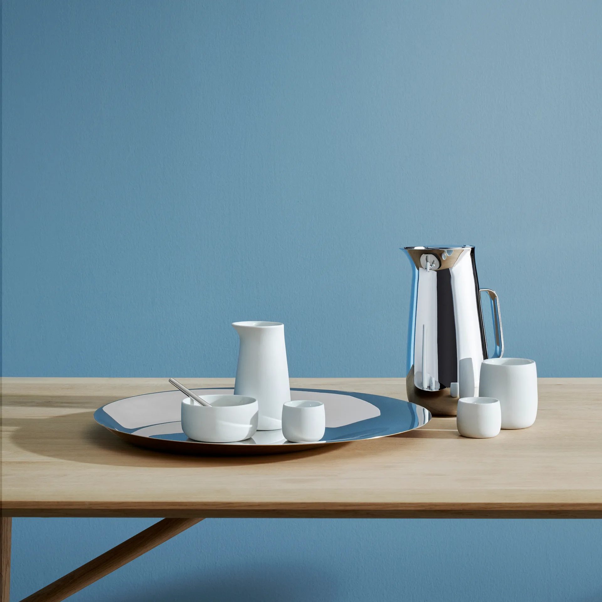 Foster sukkerskål, Hvid Stelton