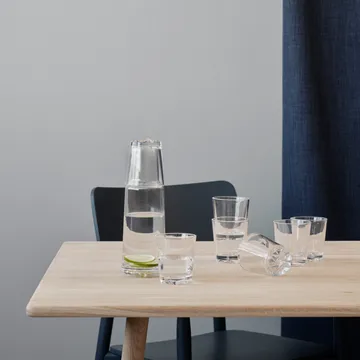 Glacier karaffel med glas - Klar - Stelton